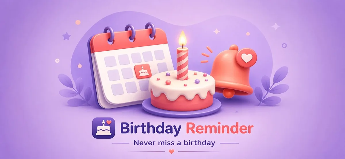Birthday Reminders screenshot