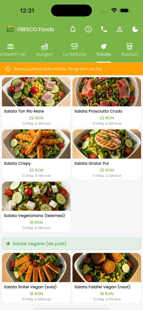 FRESCO Foods Lugoj screenshot