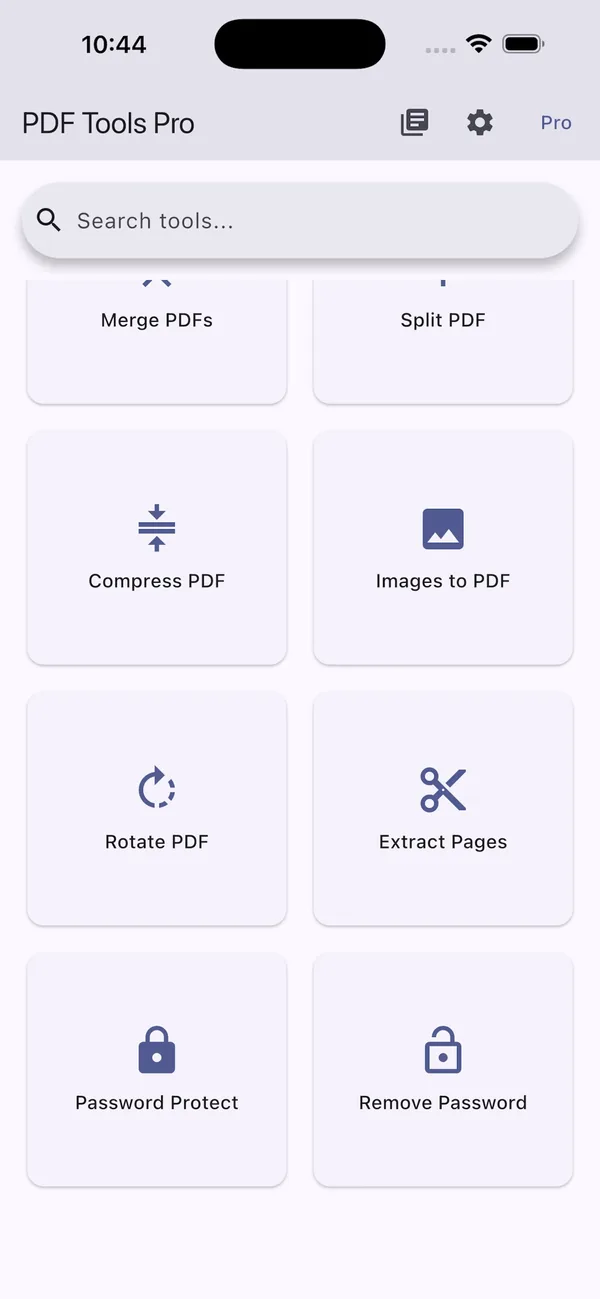 PDF Tools Pro screenshot