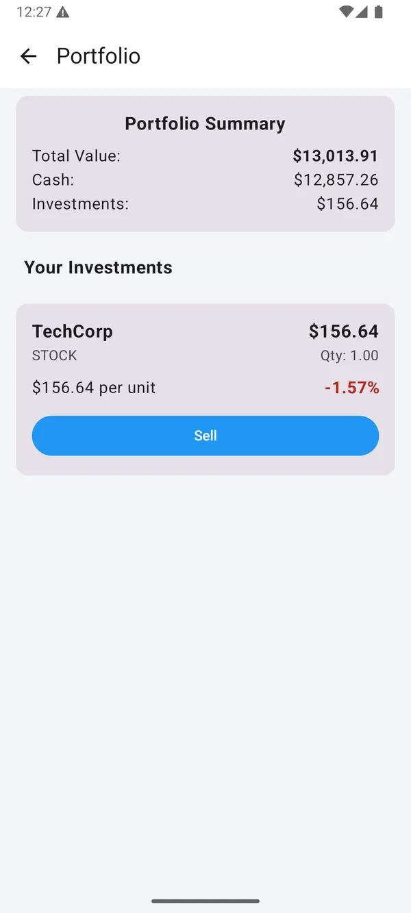 Smart Invest screenshot