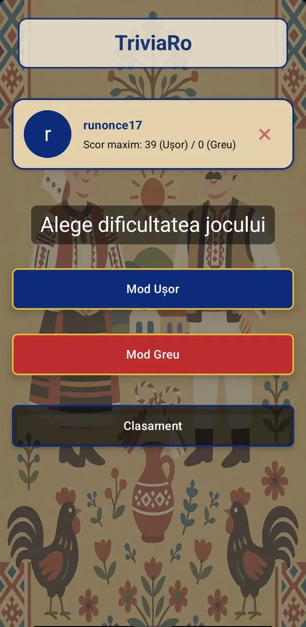 Trivia RO screenshot